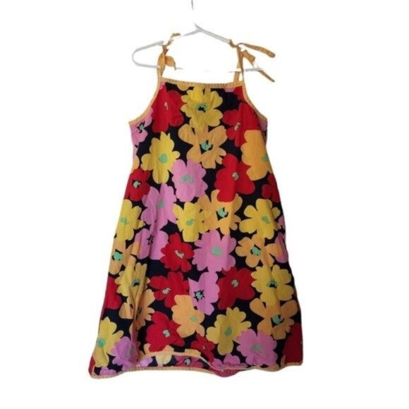 Hanna Andersson Floral Pillowcase Dress size 140‎ size 10 Years Girls - Picture 5 of 5